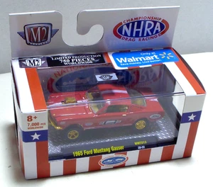 M2 Machines Gold Chase NHRA 1965 Ford Mustang Gasser 1:64 Diecast 1/750 - Picture 1 of 3