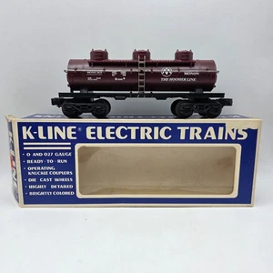 K-LINE O and O27 Gauge K-5410 Monon Tank Car The Hoosier Line NEW old stock - Picture 1 of 10