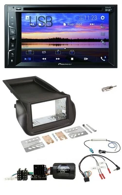 Pioneer Bluetooth 2DIN USB DVD DAB Lenkrad Autoradio für Citroen Nemo Peugeot Bi - Bild 1 von 4