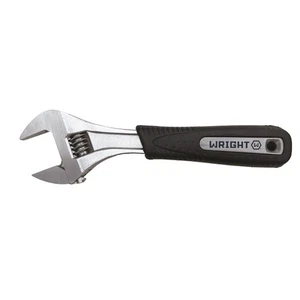 Wright Tool 9ABG12 Adjustable Wrench Black Cushion Grip 12 Inch - Picture 1 of 1