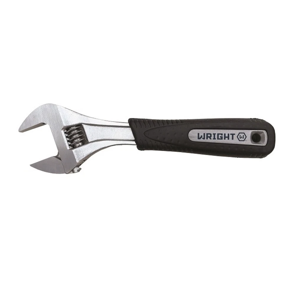 Wright Tool 9ABG12 Adjustable Wrench Black Cushion Grip 12 Inch - Image 1 of 1