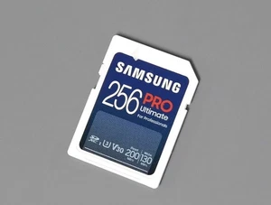 Samsung PRO Ultimate 256GB SDXC Full Size SD Card U3 MB-SY256S/AM - Picture 1 of 2