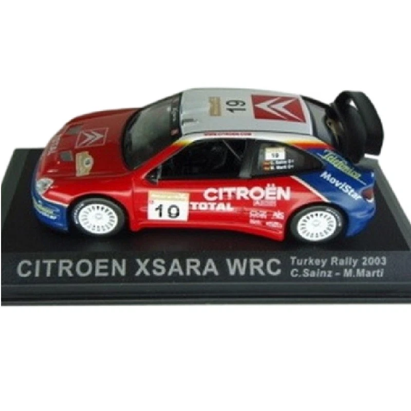 CITROEN Xsara WRC Carlos Sainz Turkey Rally 2003 1:43 Ixo Altaya Diecast - Imagen 1 de 2