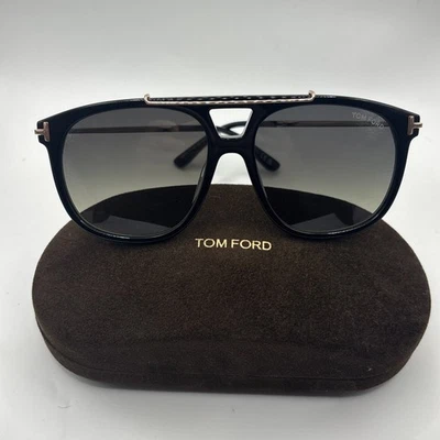 Tom Ford TF1306 01B Sam Sunglasses Brand New With Case  - Image 1 of 4
