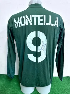 MAGLIA ROMA MONTELLA MATCH WORN ISSUE SHIRT JERSEY CAMISETA 2004/2005 COA - Imagen 1 de 6