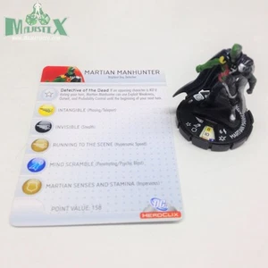 Heroclix Brightest Day set Martian Manhunter #001 Starter Set figure w/card! - Picture 1 of 1