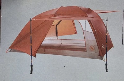 Big Agnes Copper Spur HV UL1 Tent 1 Person 3-Season Orange Ultralight  - Image 1 of 4
