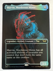 Marvin, Murderous Mimic (Showcase) - Foil Light Play MTG - Bild 1 von 2