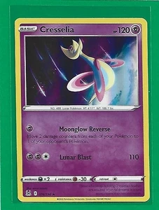 Pokémon TCG SWSH Lost Origin Cresselia #74/196 Holo Rare - Picture 1 of 2