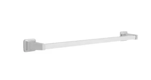Toallero Franklin Latón Futura 24" Montaje en Pared Blanco - Sin Tornillos - Imagen 1 de 3