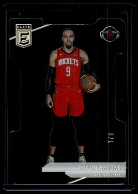 Dillon Brooks 2023-24 Donruss Elite #151 Status Green Die Cut # 7/9 Rockets - Image 1 of 2