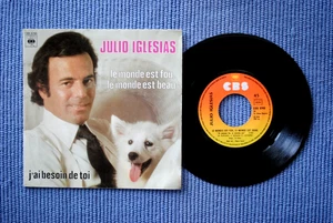 JULIO IGLESIAS / SP CBS 6746 / 1978 (F) - Picture 1 of 2