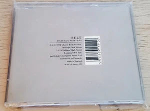 Felt Primitive Painters 3 Track CD UK EP Cocteau Twins Liz Fraser Cherry Red - Bild 1 von 1
