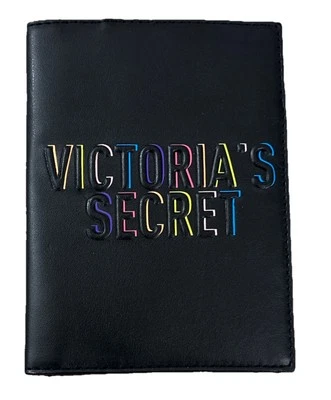 Estuche para tarjetas con porta pasaporte Victoria’s Secret VS logotipo arco iris Foto 1 de 4