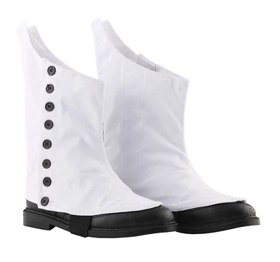 HAMILTON KILTS Spats De Kilt Écossais Des Highlands Avec Boutons Blancs Et Noirs