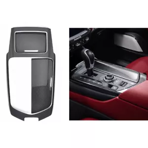 Real Carbon Fiber Console Gear Shift Panel Cover Trim for Maserati Levante 2016+ - Picture 1 of 7