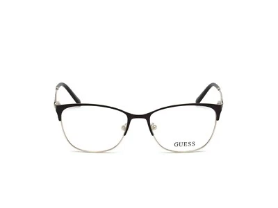 GUESS GU2583 Matte Black 002 Metal Optical Eyeglasses Frame 53-17-135 GU 2583 RX - Image 1 of 4