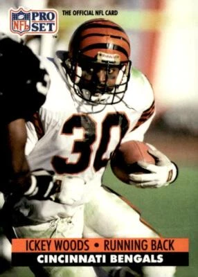 1991 Pro Set #467 Ickey Woods - Image 1 of 2