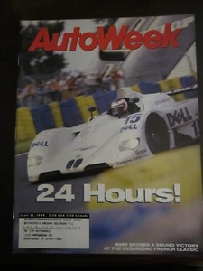 Autoweek Magazine June 1999 24 Hours BMW Scores Victory French Classic (Y5) P ii - Picture 1 of 1