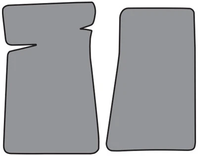 1978-1987 GMC Caballero Cutpile Carpet Logo Floor Mat 2pc - Image 1 of 2