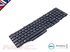NEW Genuine Dell Precision 7510/7520/7710/7720 UK ENGLISH Backlit Keyboard - ...