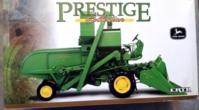 NEW 2001 Ertl  Prestige Collection John Deere 45 Combine Diecast 1/16 Tractor - Image 1 of 4