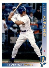 1998 Stockton Ports Grandstand 2 Jeff Alfano Visalia California CA Baseball Card