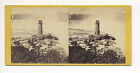 Ca. 1860?s STEREOVIEW: NIAGARA: TERRAPIN TOWER & HORSE SHOE FALL, E. ANTHONY