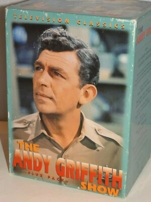 The Andy Griffith Show Five Pack VHS Video Tapes Box Set Television Classic 1996 - Image 1 of 4