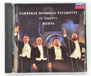 Carreras Domingo Pavarotti In Concert: Mehta Music CD *FREE SHIPPING* - Picture 1 of 2
