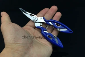 Stainless Steel Fishing Tongs Outdoor Fishing Line Cutters Fishing Ring Scissors - Picture 1 of 9