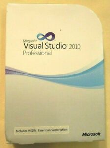 Preowned Microsoft Visual Studio 2010 Professional with MSDN Key Code   [A02]