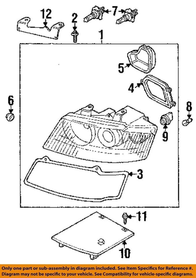 Lâmpada Audi OEM 05-11 A6 Quattro-Turn Signal N10475902 - Imagem 1 de 1