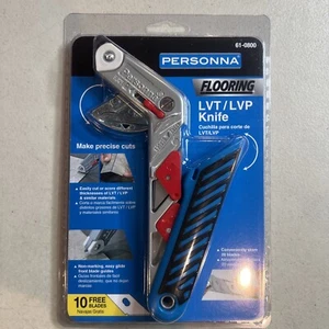 PERSONNA FLOORING LVT/LVP KNIFE WITH 10 FREE BLADES 61-0800 NEW-- - Picture 1 of 4