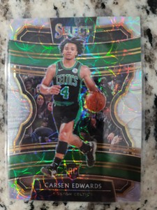 Carsen Edwards 2019-20 Select #18 Scope Prizm RC Celtics Insert