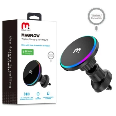 For Magsafe Car Mount Charger 15W Fast Charging Vent Mount Car Phone Holder - Image 1 of 4