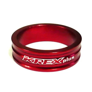 gobike88 KREX alloy headset spacer, 10mm, for 1-1/8" headset, 4g, red, 289 - Picture 1 of 1