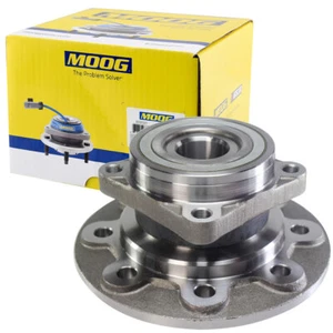 Conjunto de cojinete de cubo de rueda delantera 4x4 MOOG para Dodge Ram 2500 1994-1999 8 tacos - Imagen 1 de 8