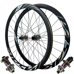 700C wheel set 24Holes road bike set disc brake center lock HG MS XDR hub - Picture 1 of 30