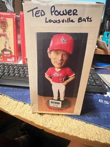TED POWER---LOUISVILLE BATS ----SGA--------BOBBLEHEAD Cover
