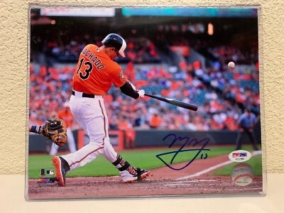 Manny Machado Signed Baltimore Orioles 8x10 Photo PSA/DNA - Image 1 of 4