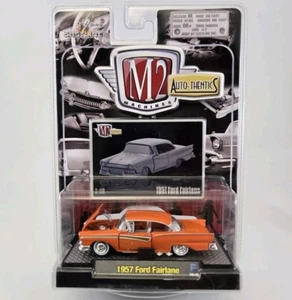 M2 Machines 1957 Ford Fairlane Orange 1/64 08-21 Release 2 - Picture 1 of 4