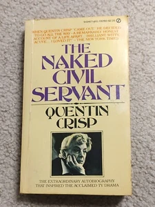 The Naked Civil Servant by Quentin Crisp 1978 Signet Paperback Very Good - Picture 1 of 7