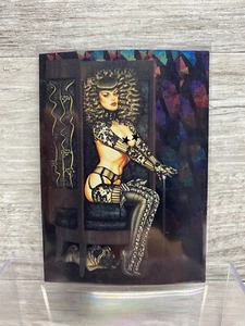 Olivia II Series 1993 Prismatic Card Cracked Ice Foil #37 Princess and the Pea - Picture 1 of 2