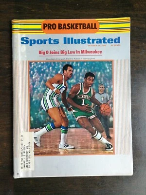 Sports Illustrated 26 de octubre de 1970 Oscar Robertson Milwaukee Bucks 624 Foto 1 de 2