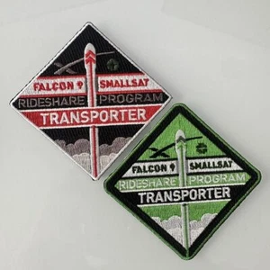 TRANSPORTER 1 &2 PROGRAM COMBO SET MISSION PATCH 3.5” - Picture 1 of 2