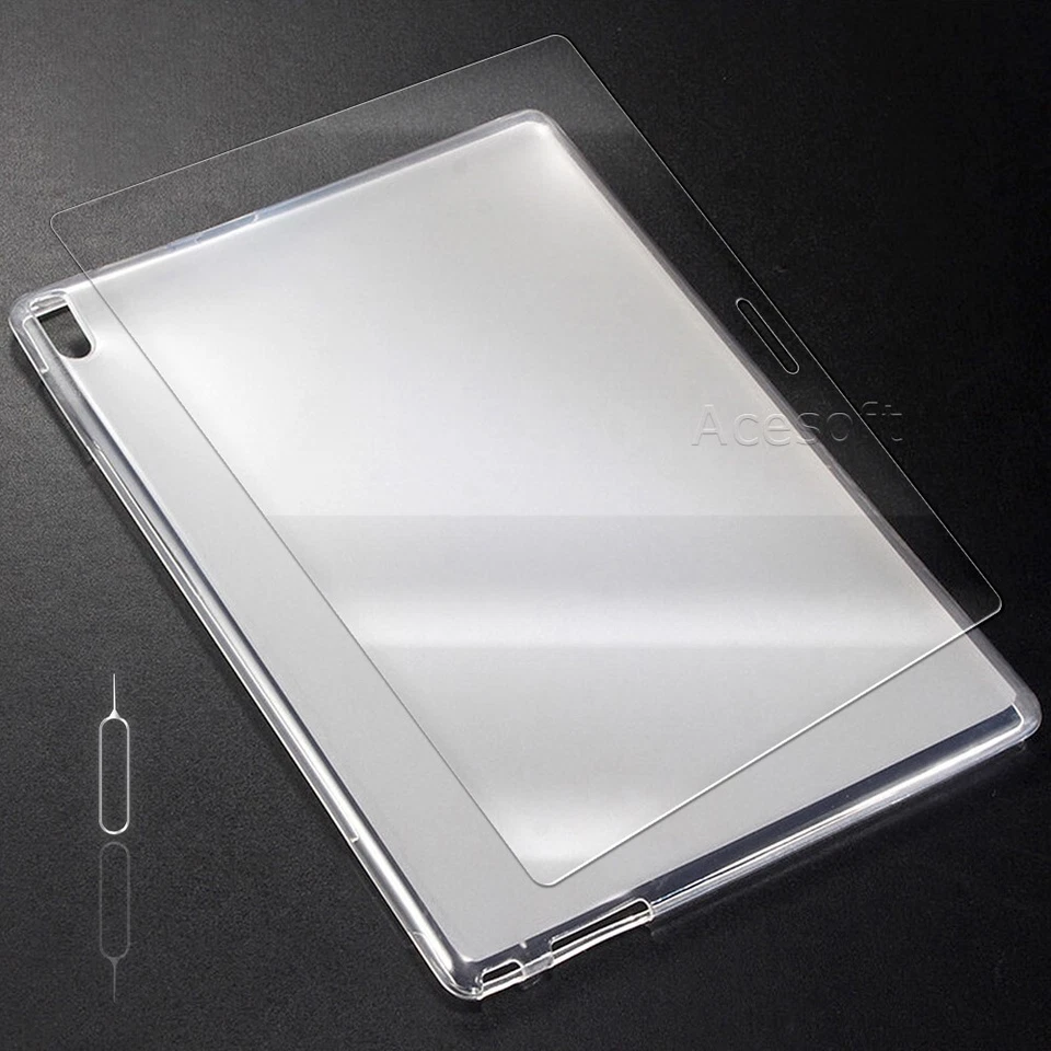 Premium Real Screen Protector and TPU Case f Lenovo Tab 4 10 Plus 10.1" TB-X704F - Image 1 of 1