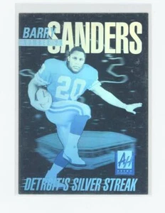 1991 Arena Holograms Silver Streak #4 Barry Sanders - Picture 1 of 2