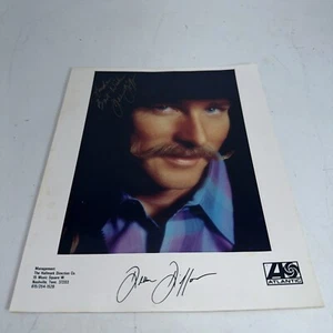 Autographed Dean Dillon Photo Atlantic Record 615/254-1528 Country Songwriter - Picture 1 of 8