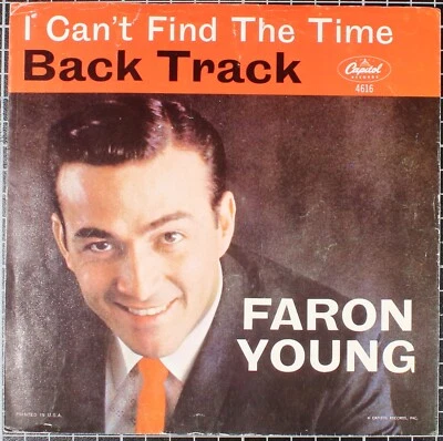 Faron Young Back Track Capitol Mercury LOT OF 2 Sleeves ONLY She Went   - Image 1 of 4